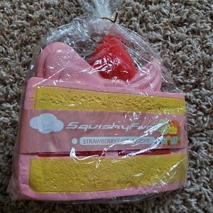Rare Squishy fun strawberry cake.